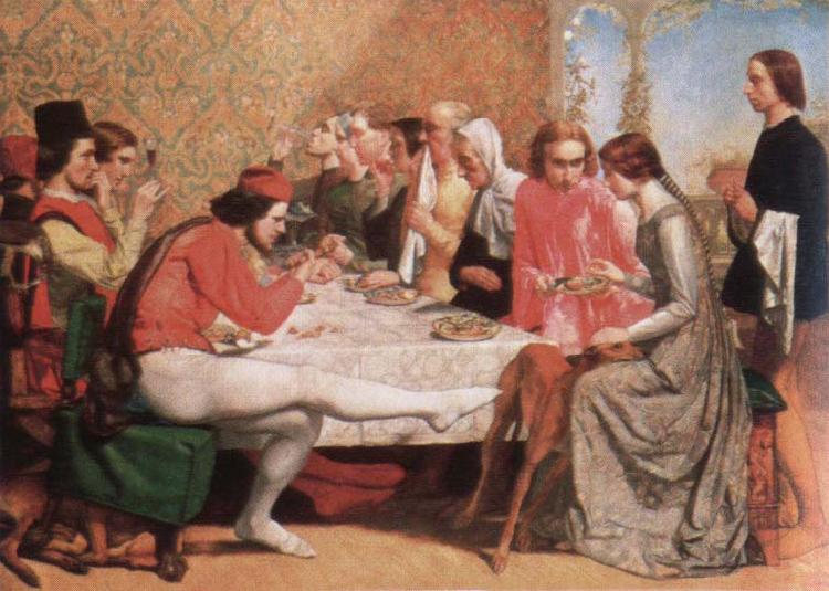 Sir John Everett Millais isabella oil painting picture